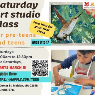 Teen and Tween Art Studio