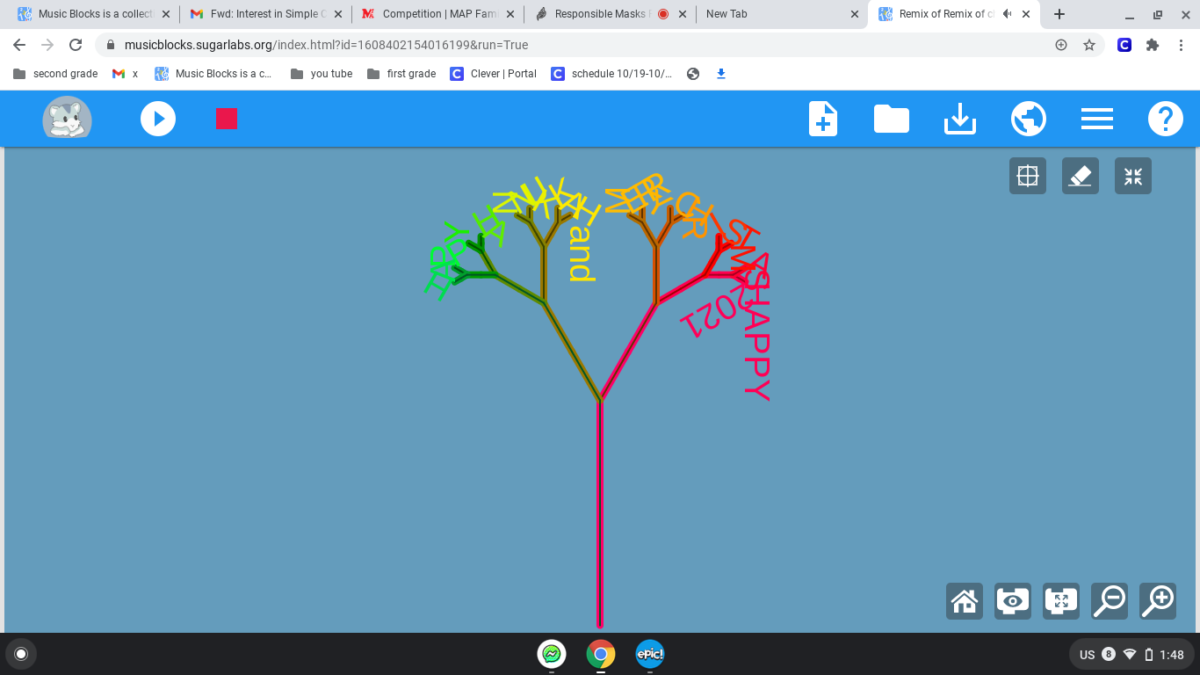 Christmas Tree by Teddy